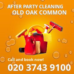Old Oak Common holiday celebrations cleaning NW10
