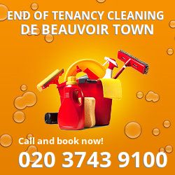 De Beauvoir Town professional end of lease cleaners in N1