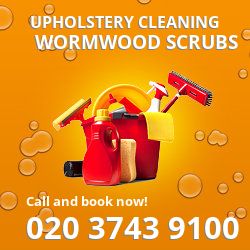 Wormwood Scrubs upholstery cleaning W12