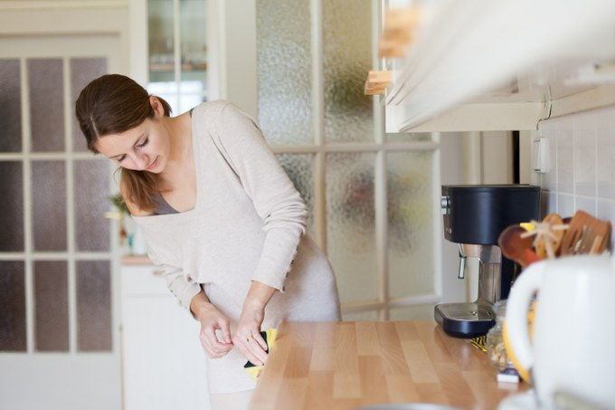 daily kitchen clean