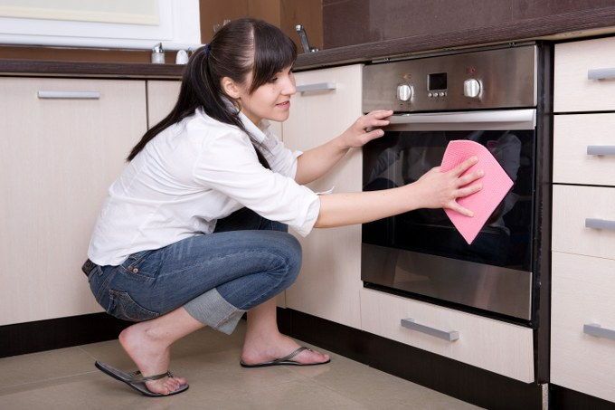 regular oven cleaning